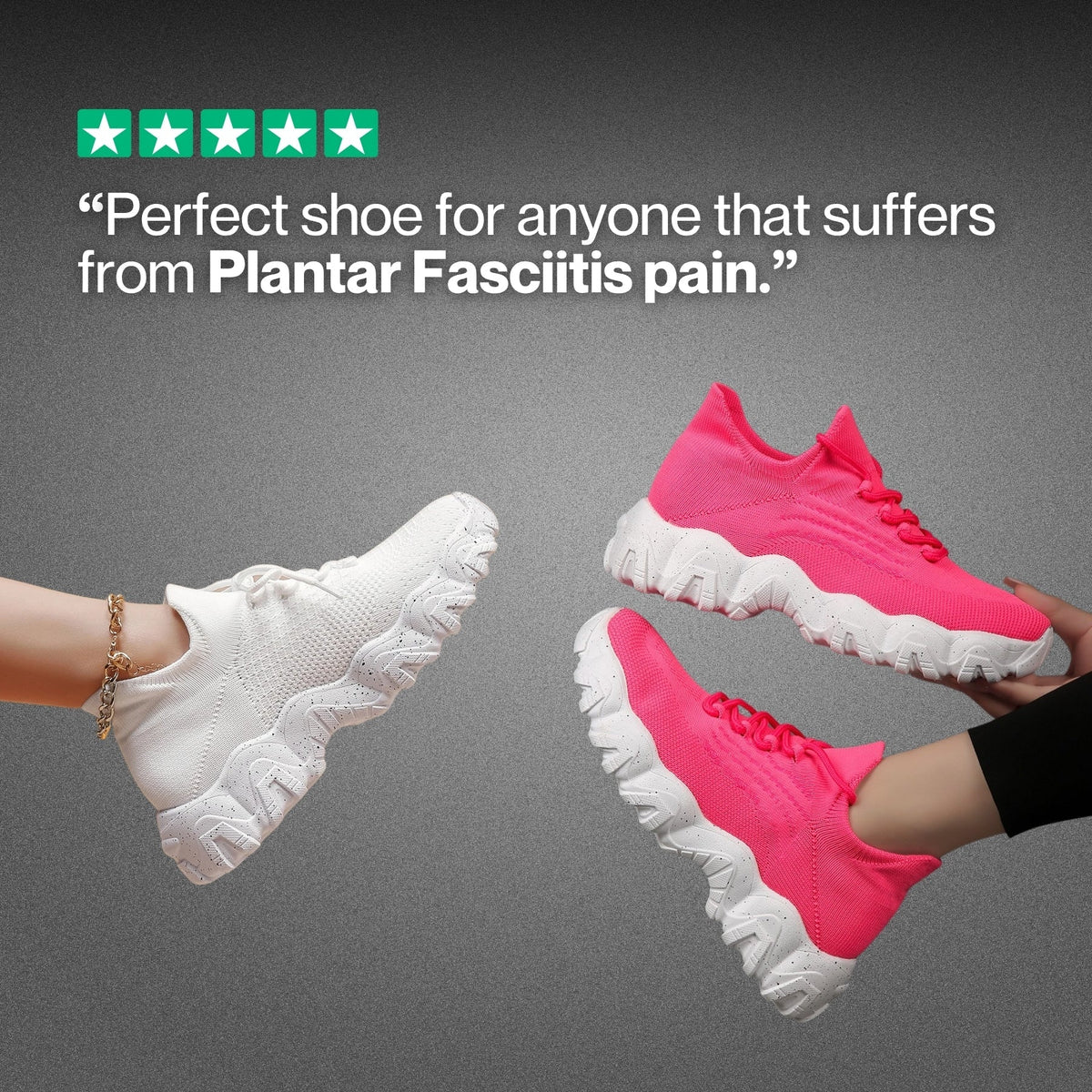 Healthy and Supportive Walking Shoes (BOGO)
