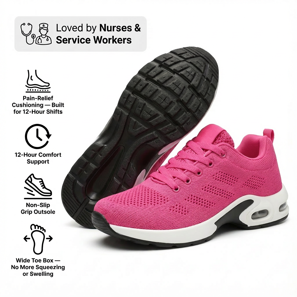 Ora™ Pro – 12-Hour Shift Shoes for All-Day Foot, Knee & Back Pain Relief (BOGO)