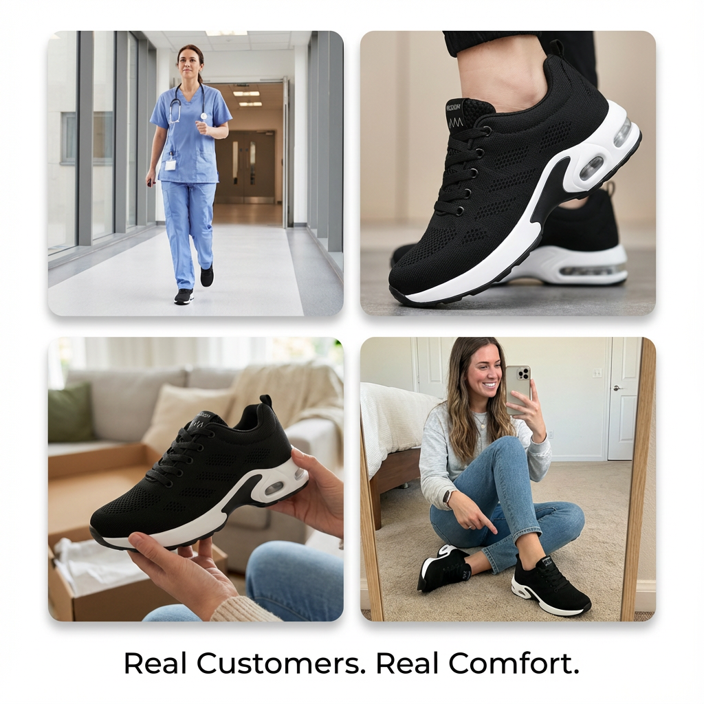 Ora™ Pro – 12-Hour Shift Shoes for Heel & Plantar Fasciitis Relief (Unisex)
