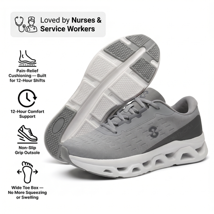 Ora™ Fly — 12-Hour Shift Shoes for All-Day Foot, Knee & Back Pain Relief