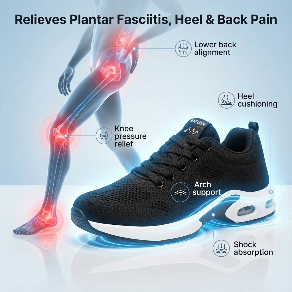 Ora™ Pro – 12-Hour Shift Shoes for All-Day Foot, Knee & Back Pain Relief (BOGO)