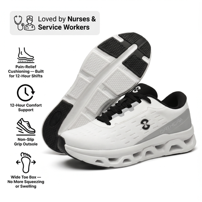 Ora™ Fly — 12-Hour Shift Shoes for All-Day Foot, Knee & Back Pain Relief