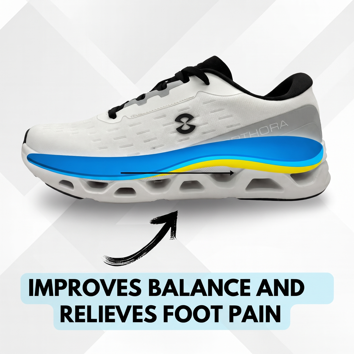 Ora™ Fly — 12-Hour Shift Shoes for All-Day Foot, Knee & Back Pain Relief