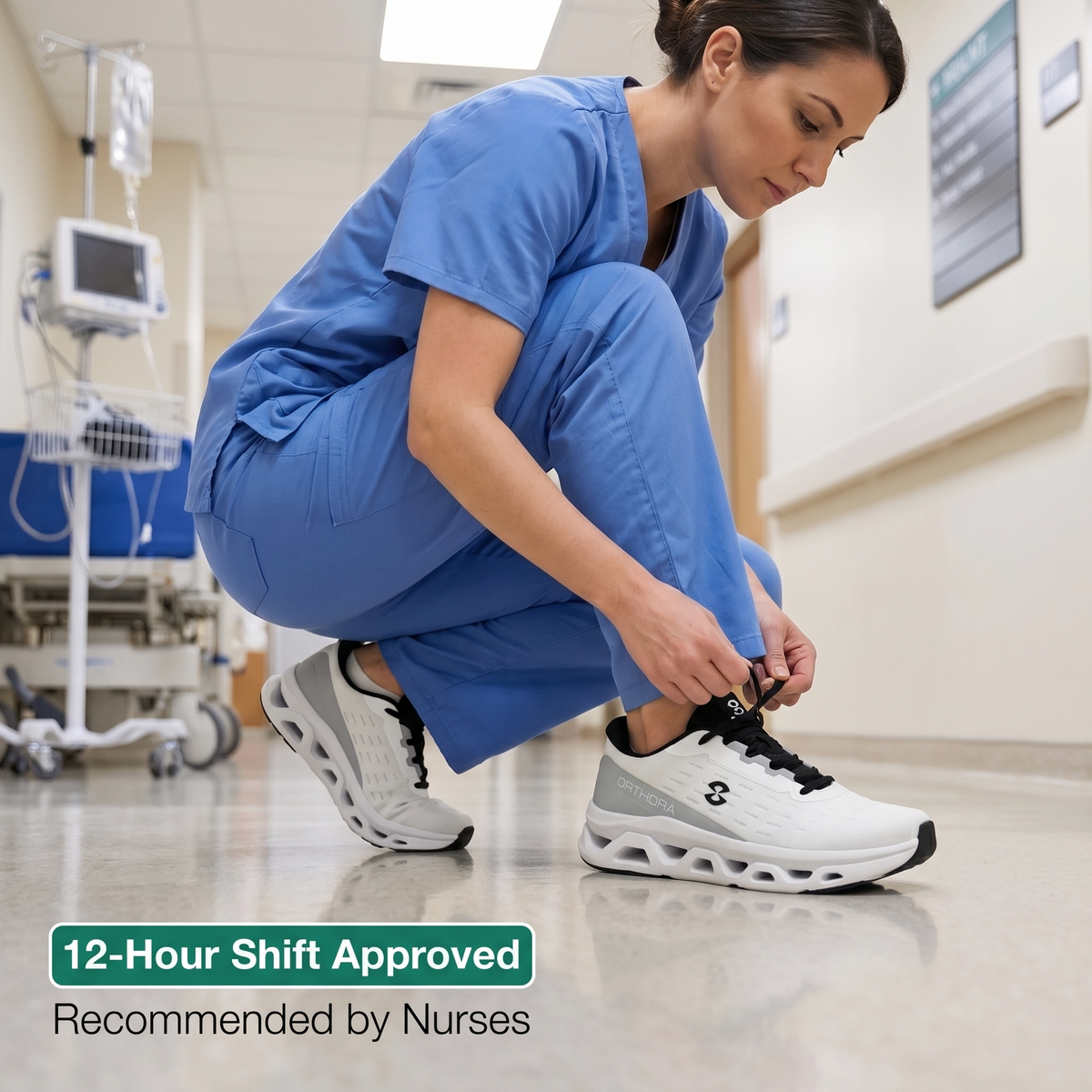 Ora™ Fly — 12-Hour Shift Shoes for All-Day Foot, Knee & Back Pain Relief