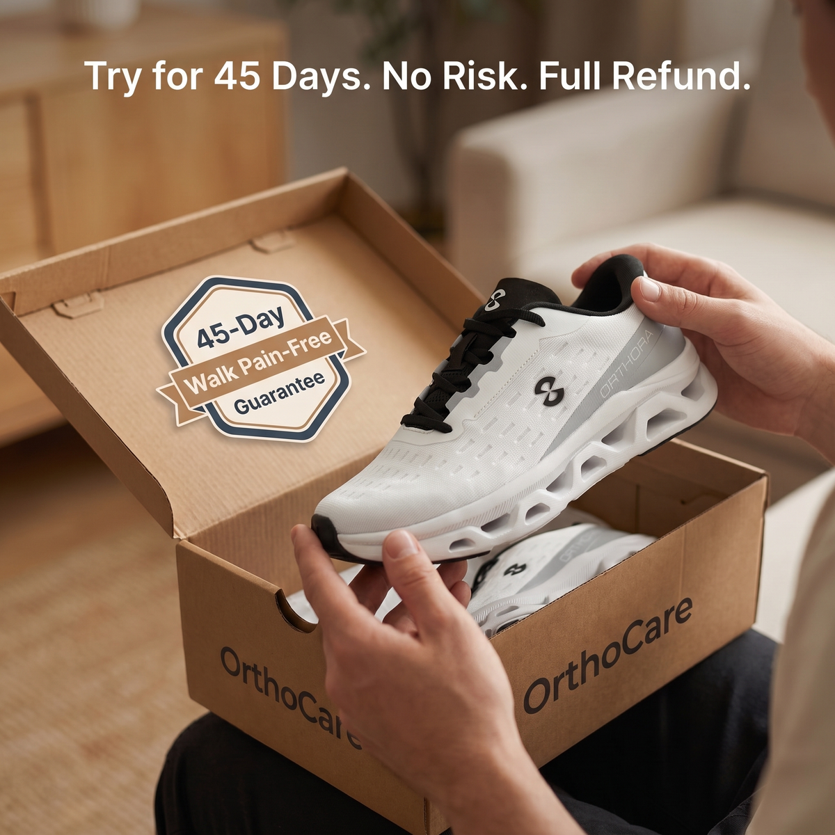Ora™ Fly — 12-Hour Shift Shoes for All-Day Foot, Knee & Back Pain Relief